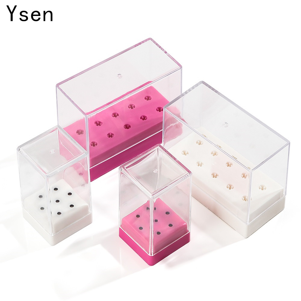 Tech Accessories Box - 7 /10 Holes Nail Art Bit