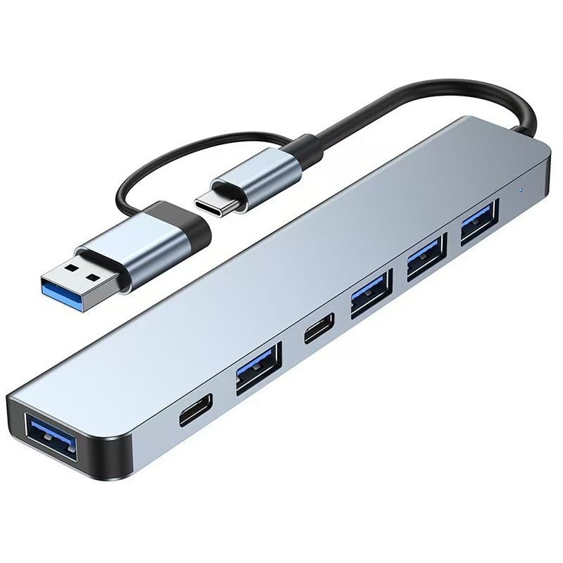 Usb Hub 7 Port - 5/7/8 Ports USB A C Hub