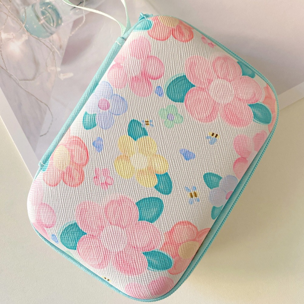 Tech Accessories Kit - Cartoon Print Data Cable Storage Box