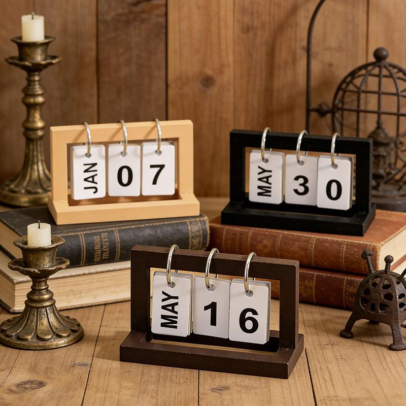 Tech Accessories For Office - 【M】Mini Calendar Office Desk Decoration Decoration