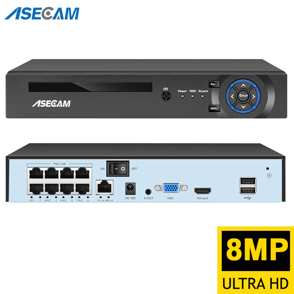 Usb Hub 7 Port - Super 8MP POE NVR Video Recorder