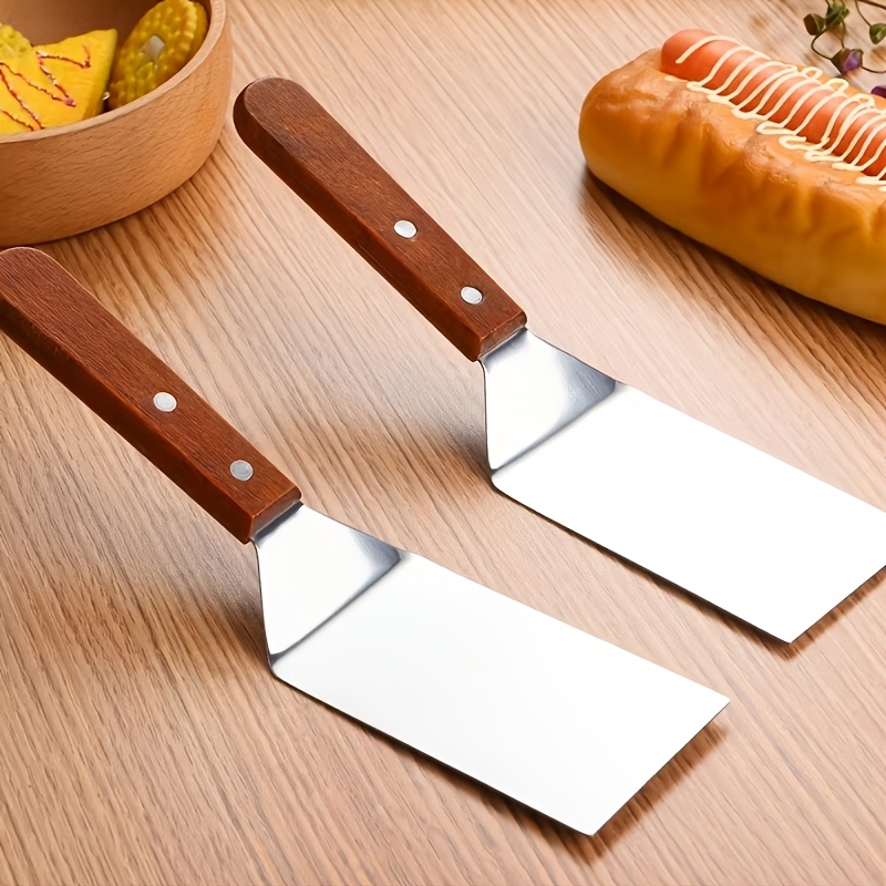 Tech Accessories And Gadgets - 1Pc Stainless Steel Frying Spatula Pancake