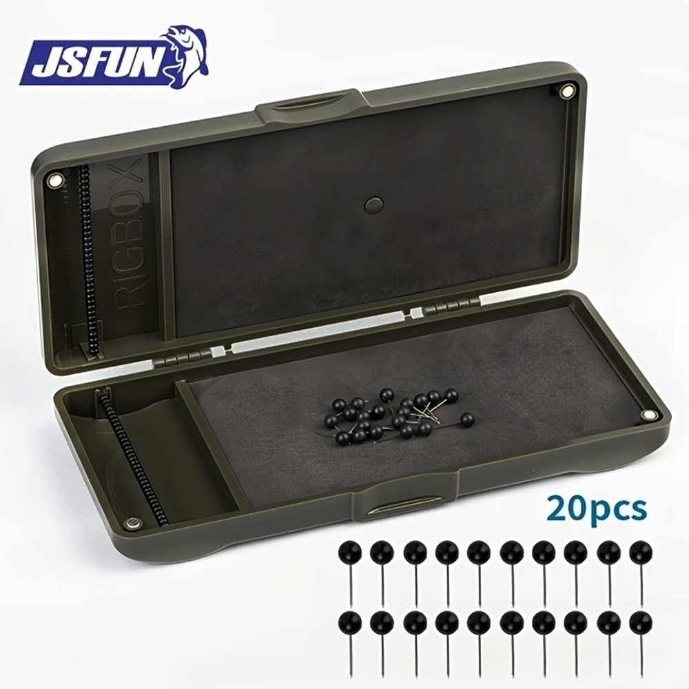 Tech Accessories Box - JSFUN Carp Fishing Tackle Box Equipment