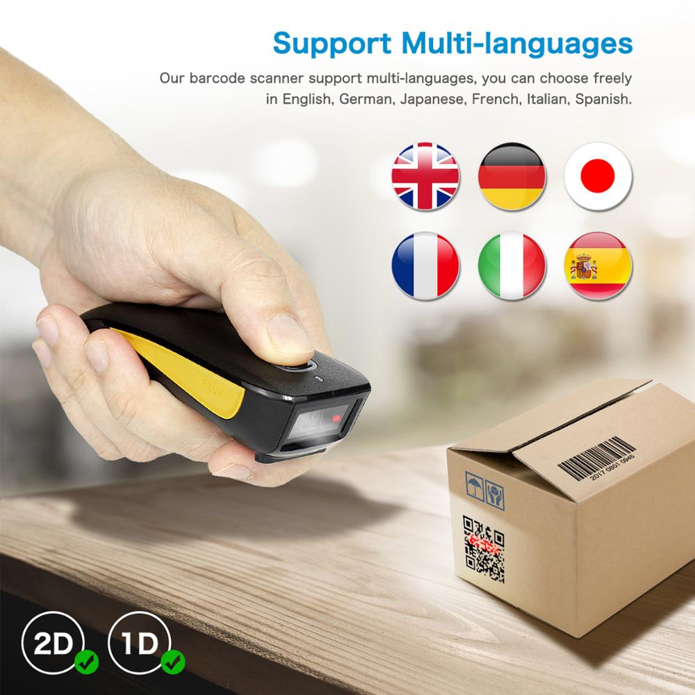 NETUM C750 Bluetooth 2D Barcod - Document Scanner Portable recension och pris