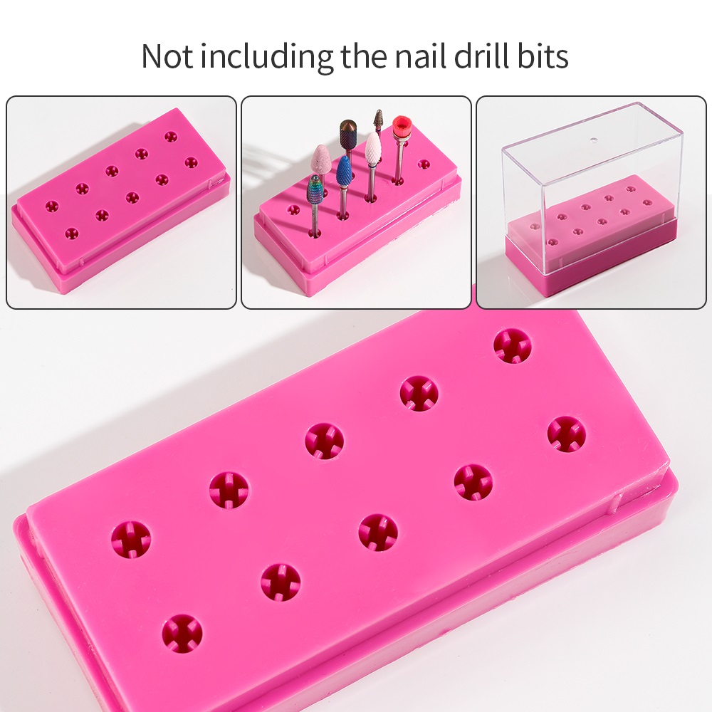7 /10 Holes Nail Art Bit Stora - Tech Accessories Box recension och pris