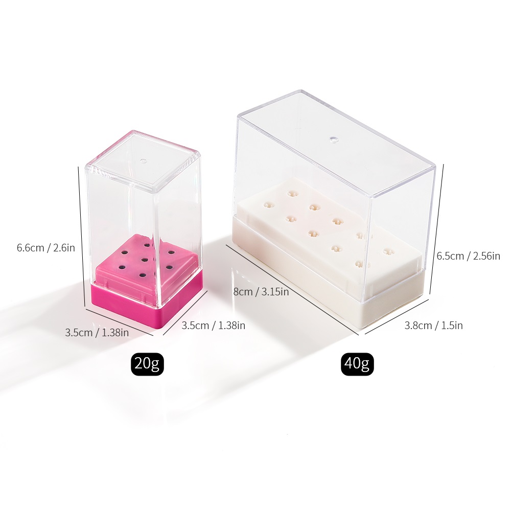 7 /10 Holes Nail Art Bit Stora - Tech Accessories Box recension och pris