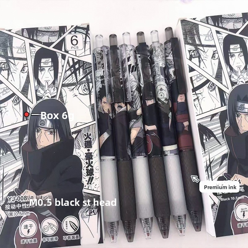 Anime Naruto Gel Pen Cute Cart - Tech Accessories For Office recension och pris