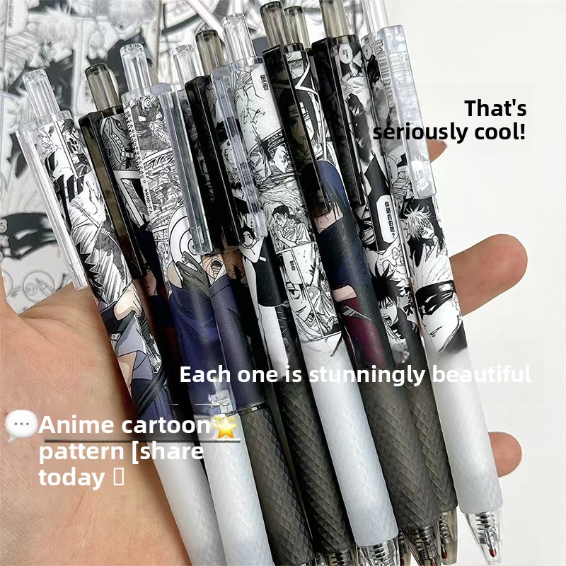 Anime Naruto Gel Pen Cute Cart - Tech Accessories For Office recension och pris