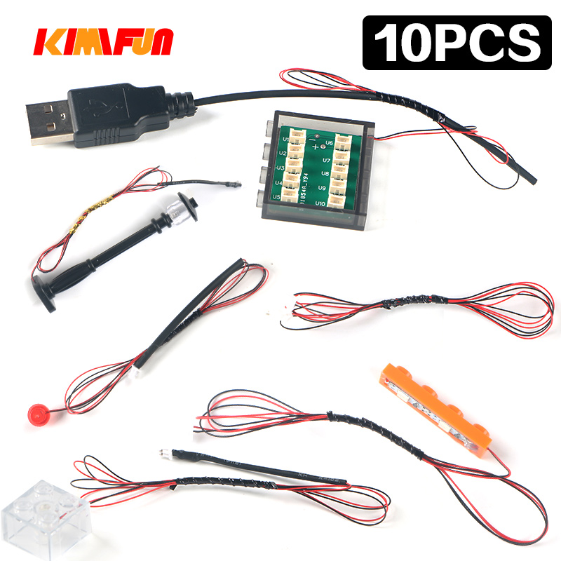 10pcs DIY LED 2pin 1X1 Buildin - Tech Accessories Hub recension och pris