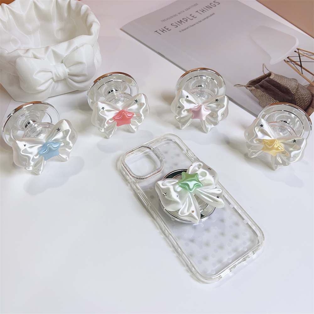 3D Silk Bow Knot Star Magnetic - Tech Accessories Phone recension och pris