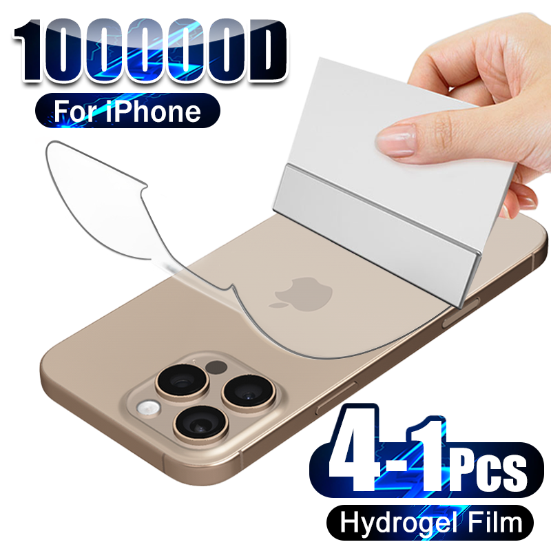 4-1Pcs Back Hydrogel Film For  - Tech Accessories Phone recension och pris