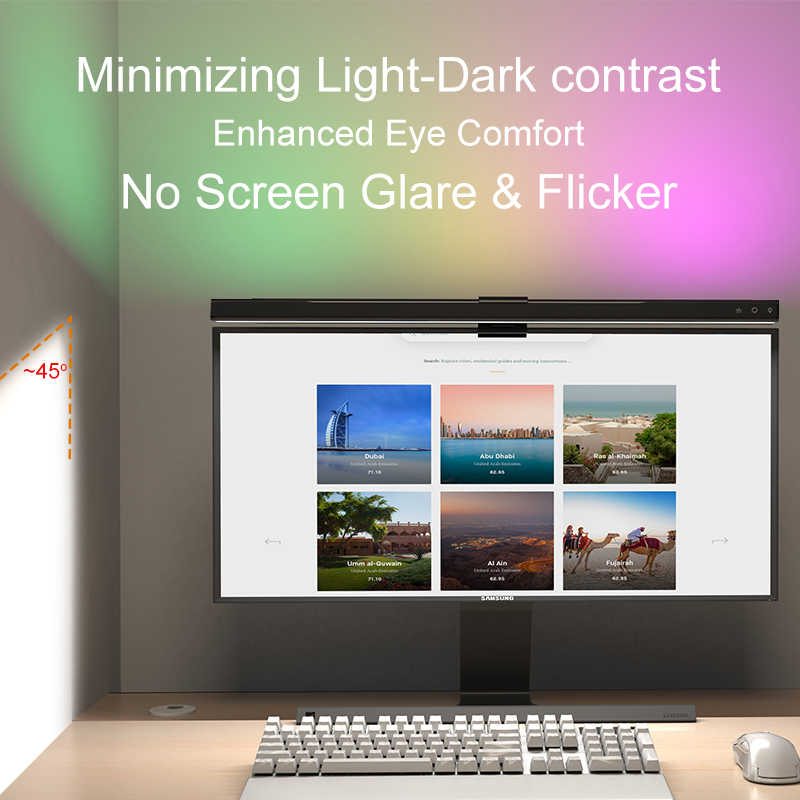 RGB Light 60/80cm Game Atmosph - Monitor Light Bar recension och pris