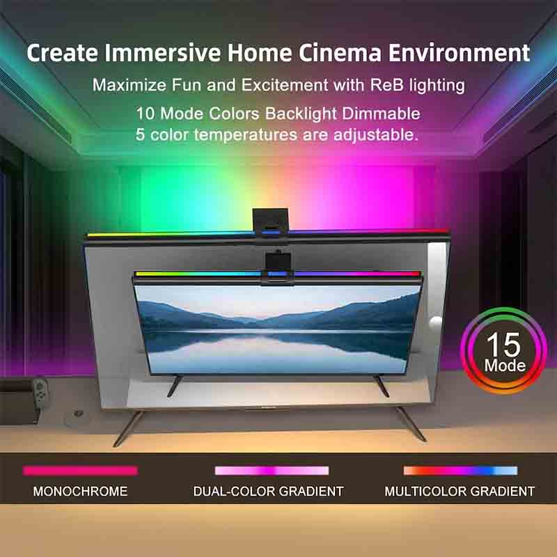 RGB Light 60/80cm Game Atmosph - Monitor Light Bar recension och pris