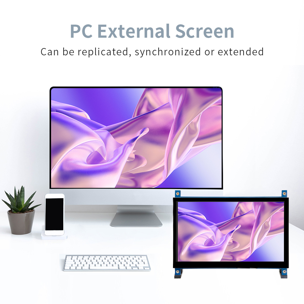 Raspberry Pi Touchscreen Monit - Usb Hub 7 Port recension och pris
