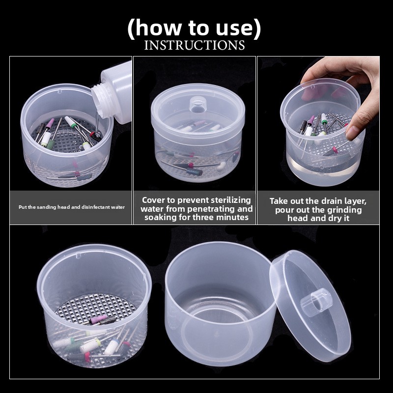Nail Art Drill Bits Grinding H - Tech Accessories Box recension och pris