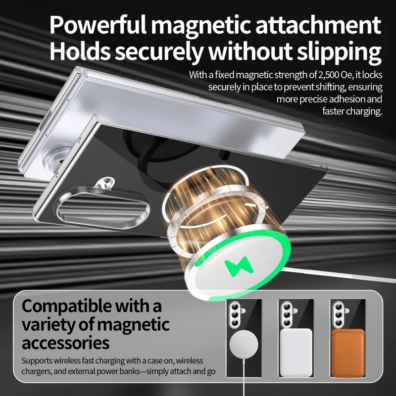 Glass Magnetic Folding Phone C - Tech Accessories Business recension och pris