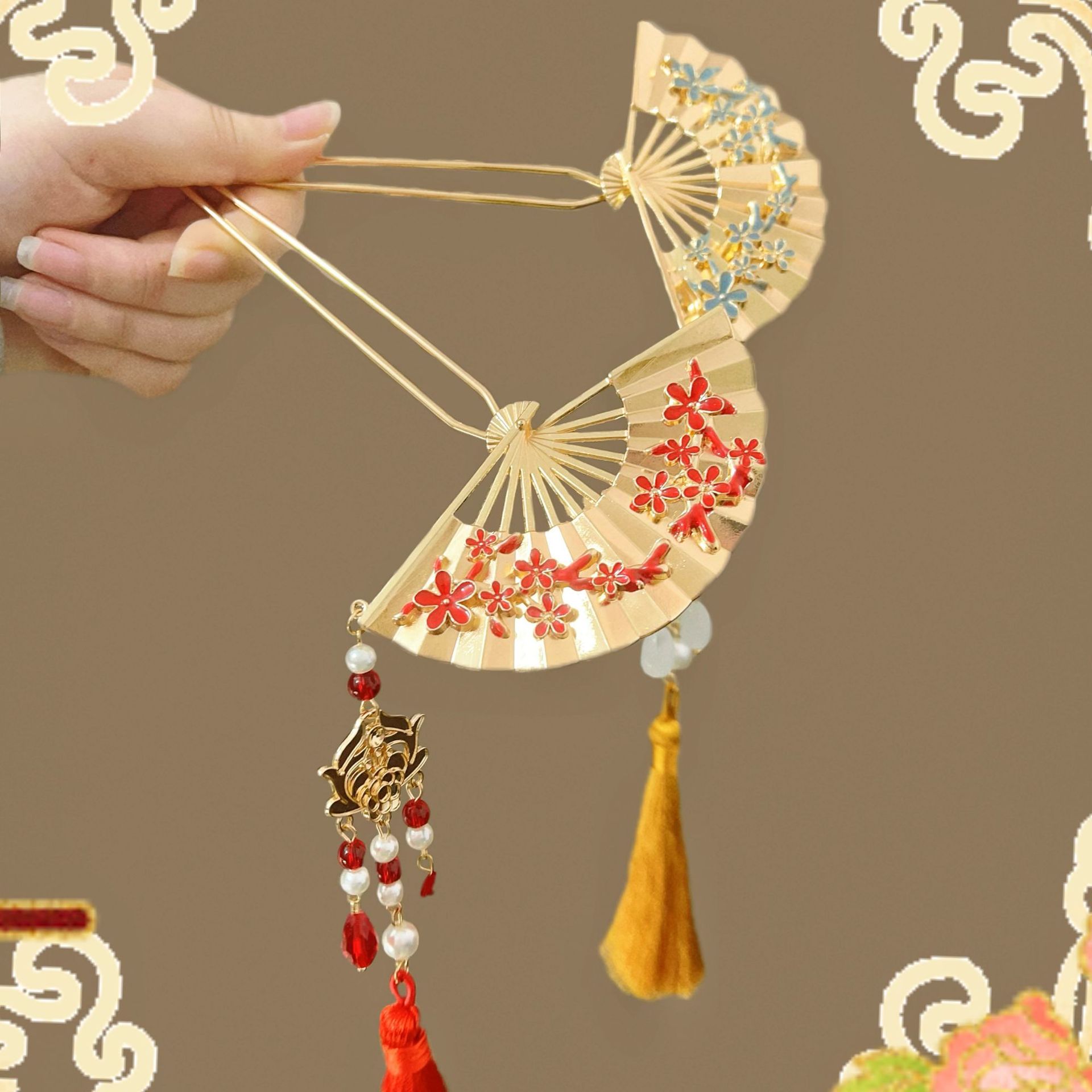 New Chinese style national fan - Tech Accessories For Women recension och pris