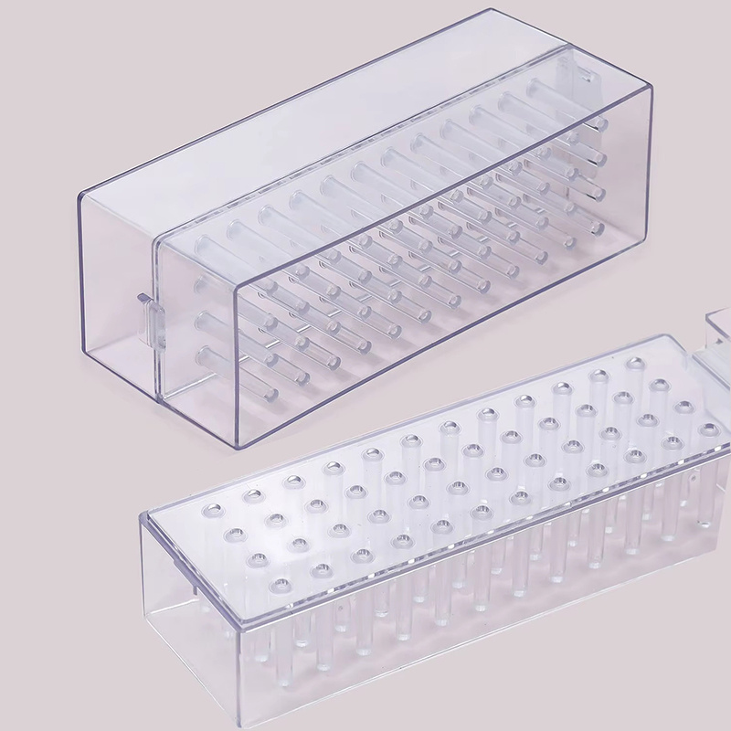 48 Holes Clear Nail Drill Bits - Tech Accessories Box recension och pris