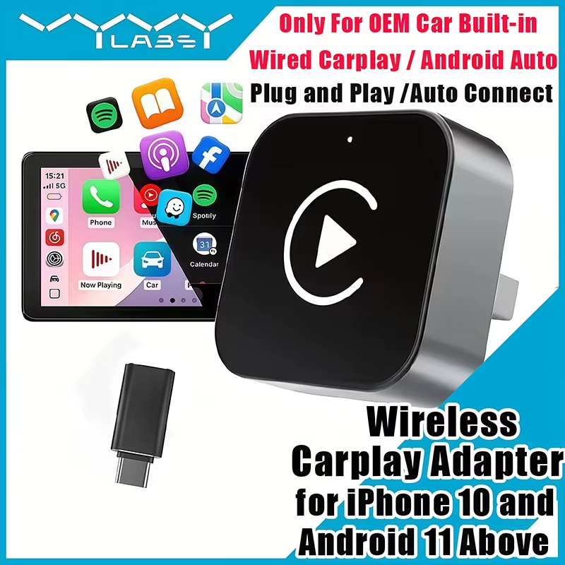 2-in-1 Wireless CarPlay Adapte - Tech Accessories Phone recension och pris