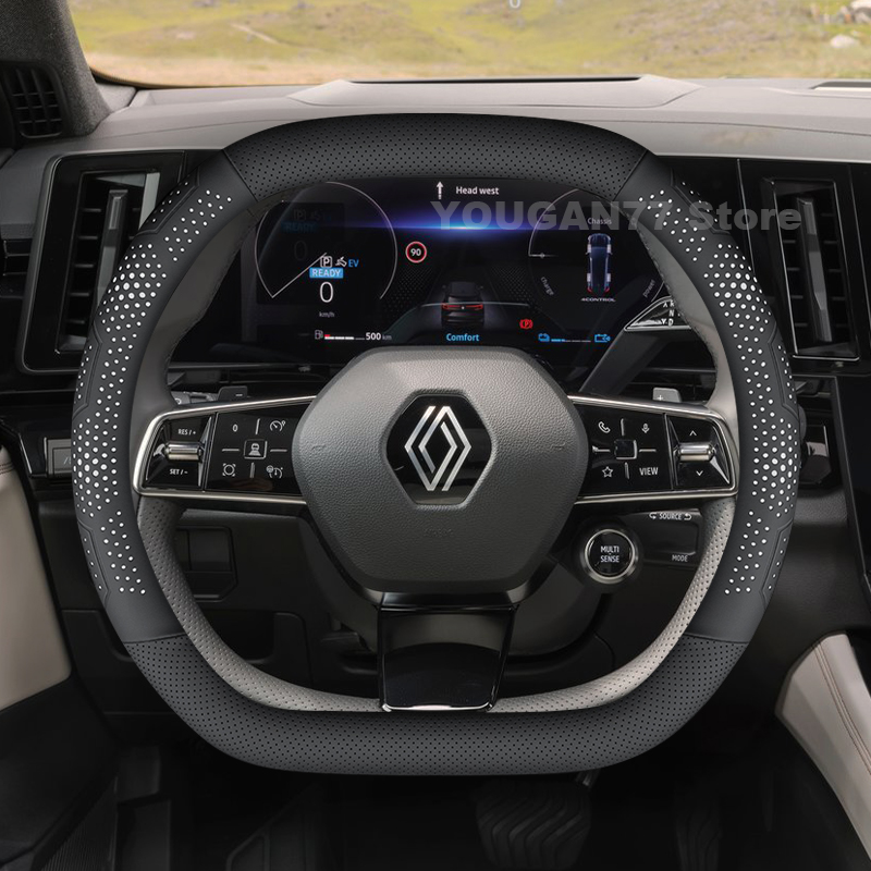 Leather Car Steering Wheel Cov - Tech Accessories Hub recension och pris