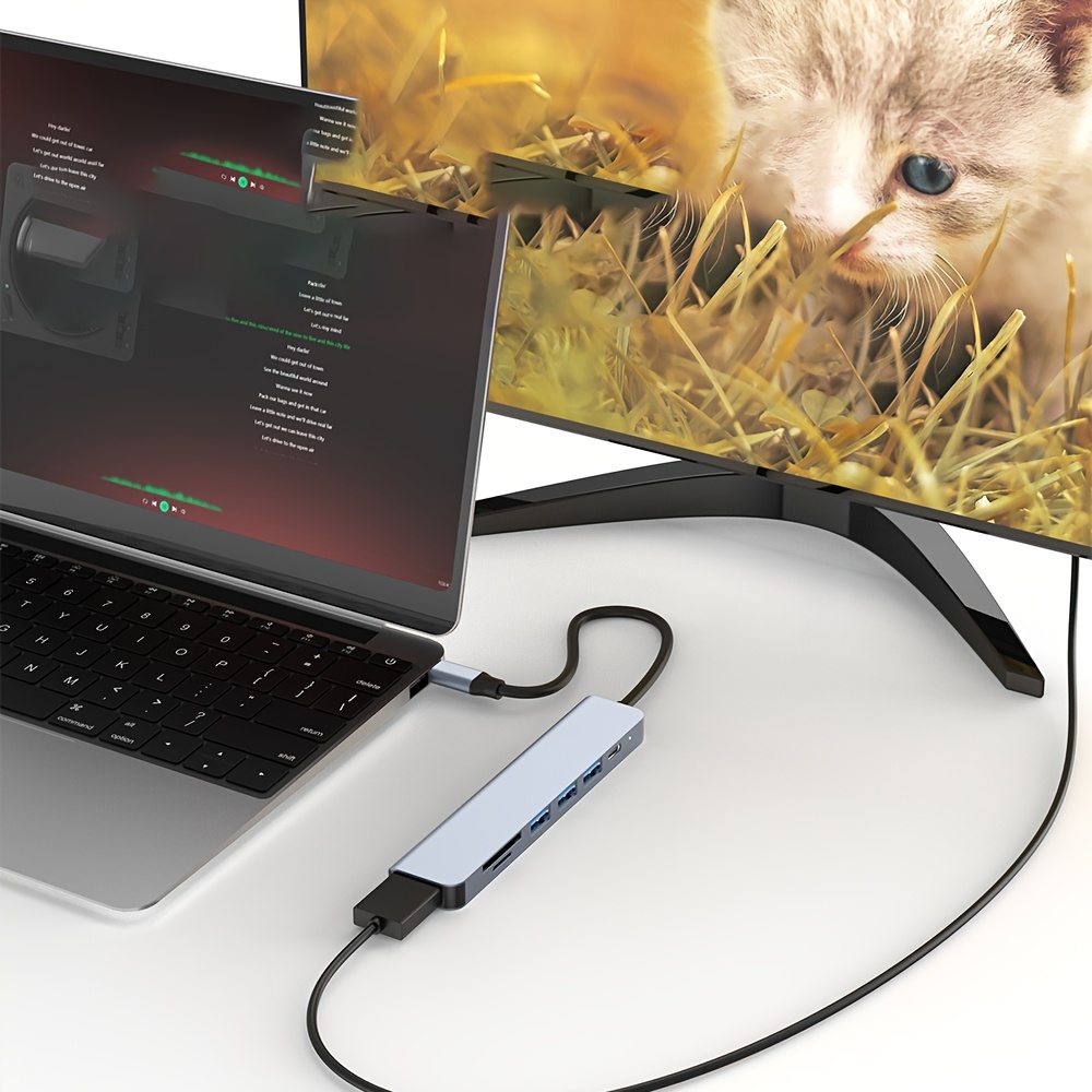 7 in 1 USB C Hub to 4K HDMI-Co - Usb Hub 7 Port recension och pris