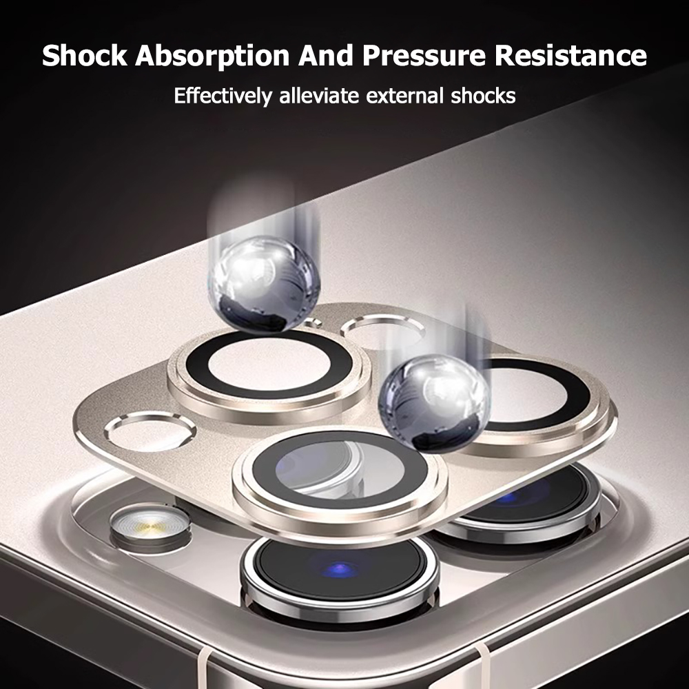Metal Tempered Glass Cover Cam - Tech Accessories Phone recension och pris