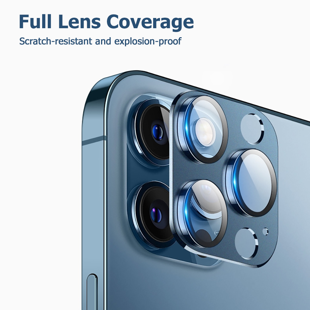 Metal Tempered Glass Cover Cam - Tech Accessories Phone recension och pris