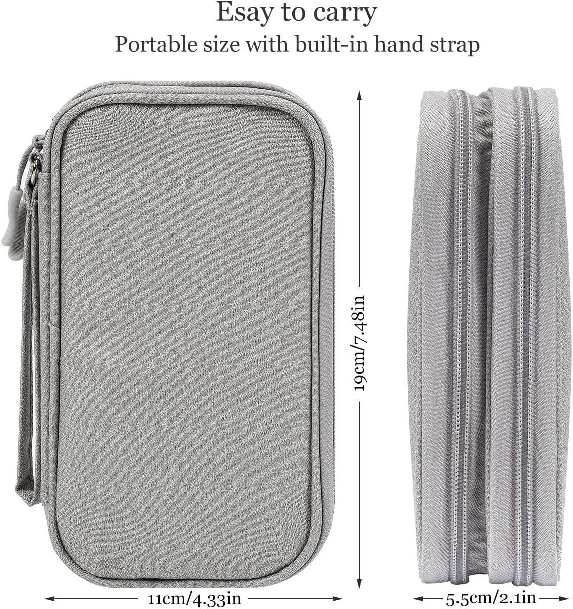 Travel Organizer Bag Cable Sto - Tech Accessories Kit recension och pris