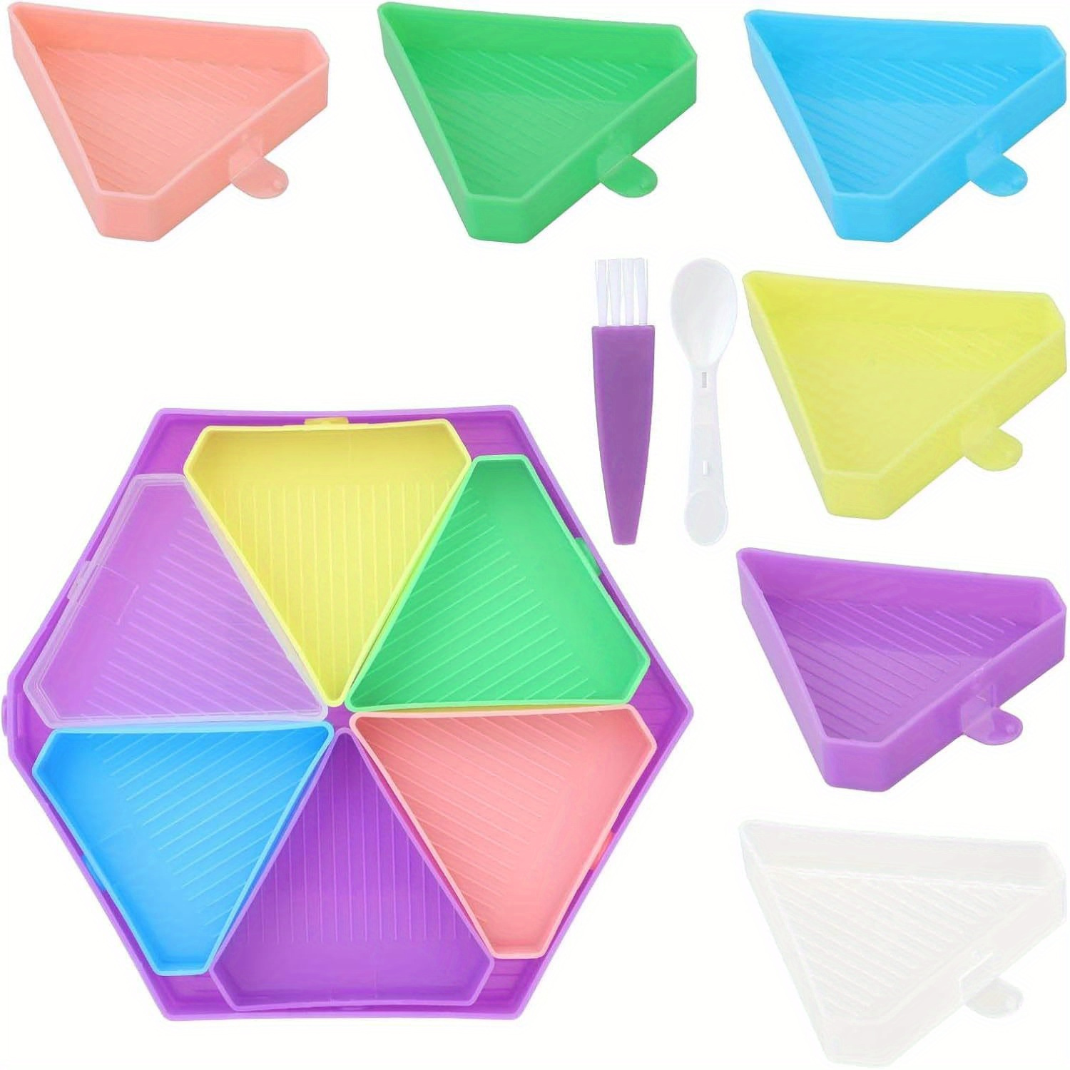 9PCS New Diamond Painting Tray - Useful Tech Accessories recension och pris