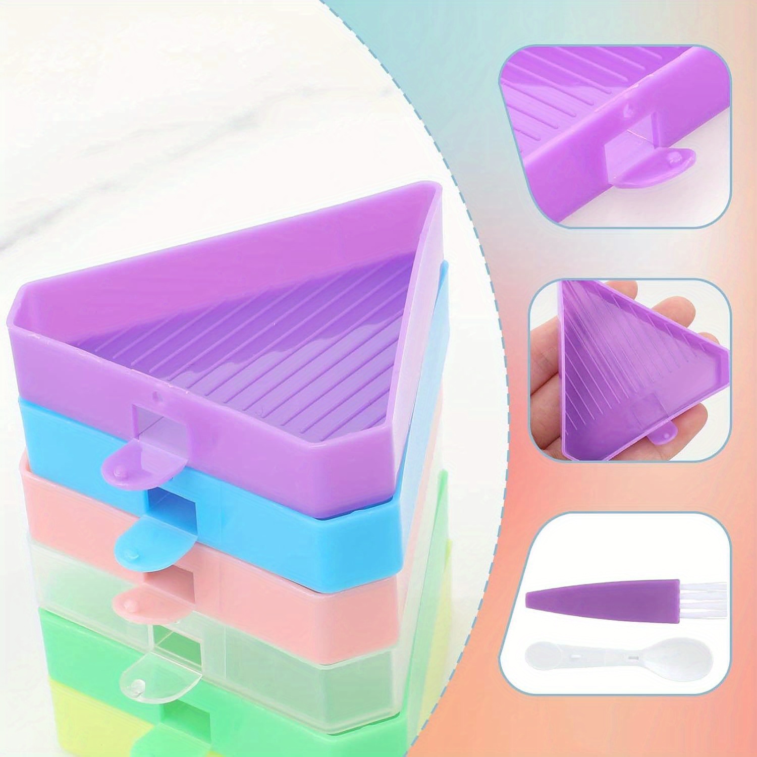 9PCS New Diamond Painting Tray - Useful Tech Accessories recension och pris