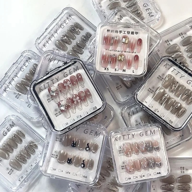 5/10/20 PCS Press-On Nail Stor - Tech Accessories Box recension och pris
