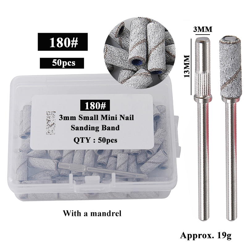 50pcs/box 3mm Mini Sanding Ban - Tech Accessories Box recension och pris