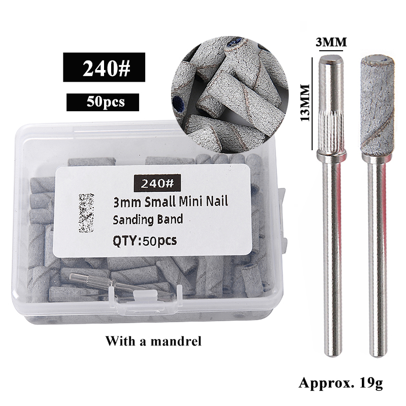 50pcs/box 3mm Mini Sanding Ban - Tech Accessories Box recension och pris