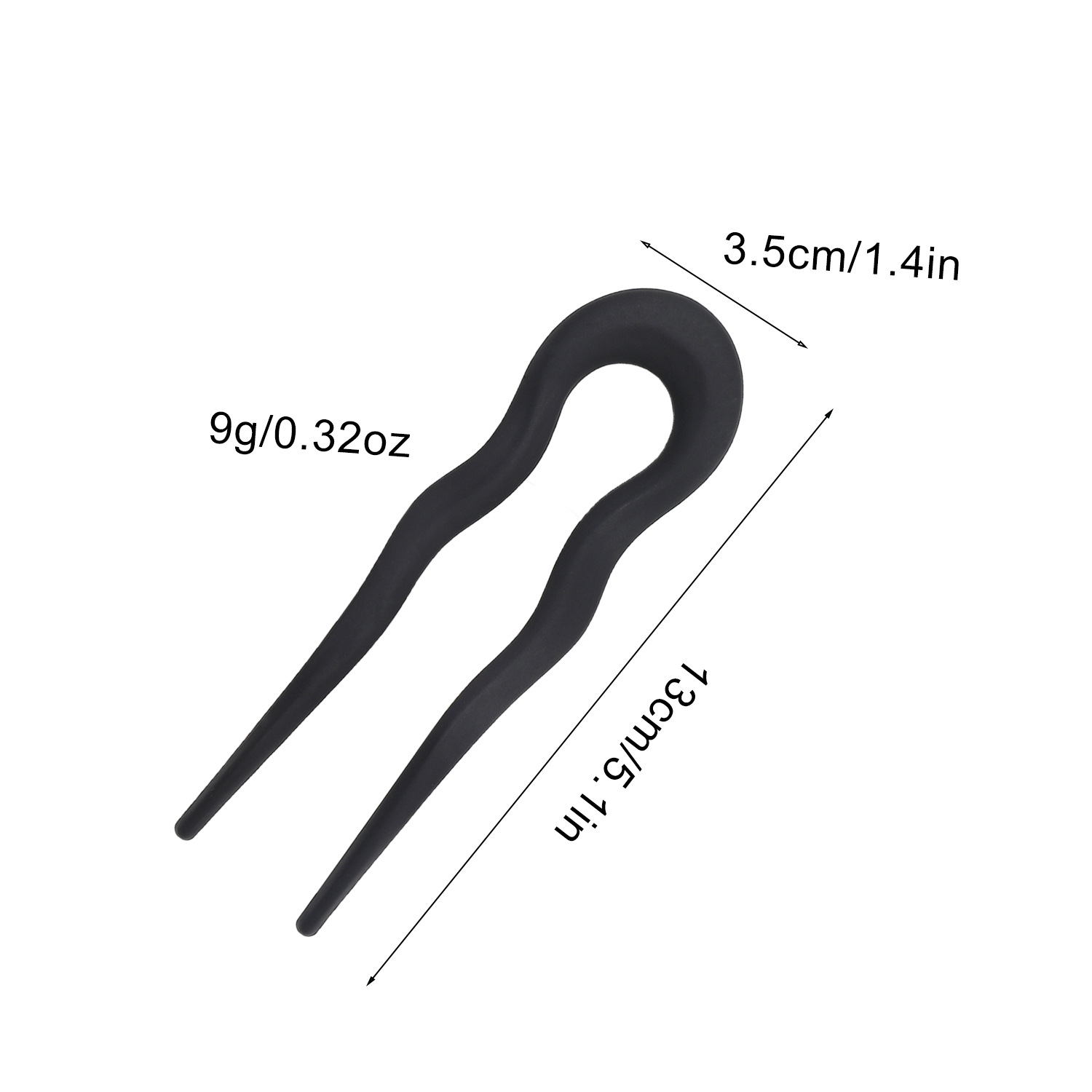 1/4pcs Simple Frosted U-Shaped - Tech Accessories For Women recension och pris