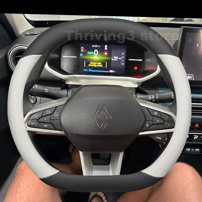 Leather Car Steering Wheel Cov - Tech Accessories Hub recension och pris