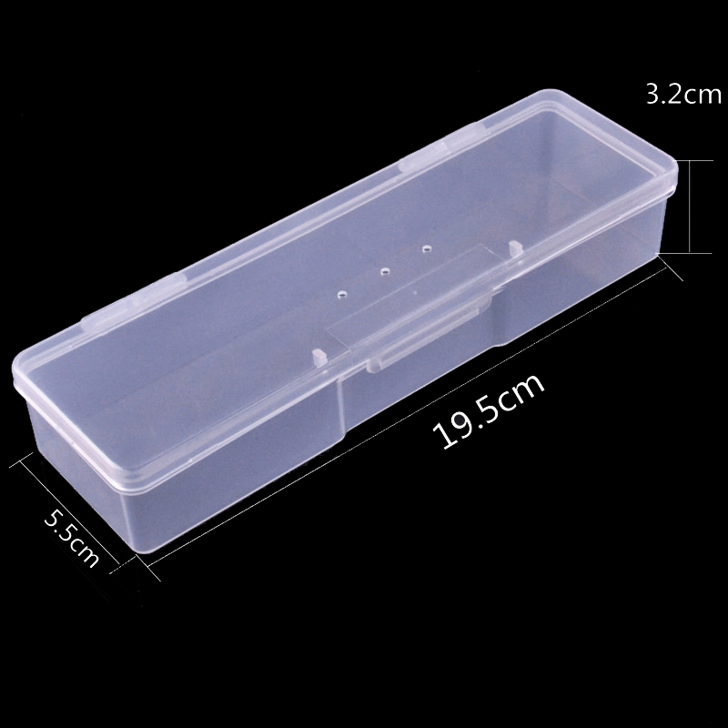 1 Piece Clear Empty Nail Art S - Tech Accessories Box recension och pris
